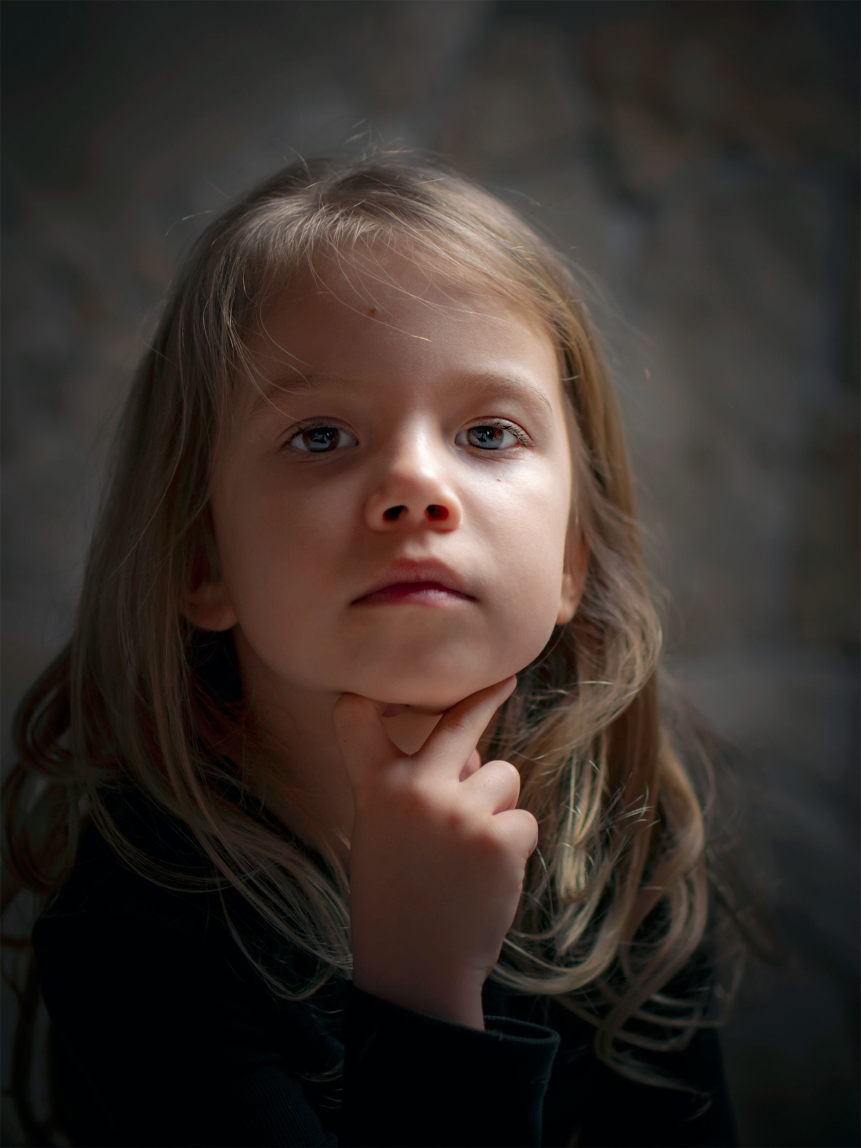 little girl portrait ....